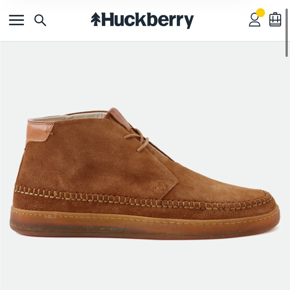 Luca Terra Moc Men’s Chukka Sneaker Boot in Canyon size 10